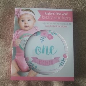👉SOLD👈Baby's first year stickers..